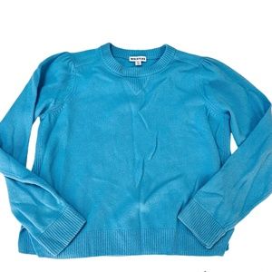whistles sweater color blue size 10 excellent super soft
